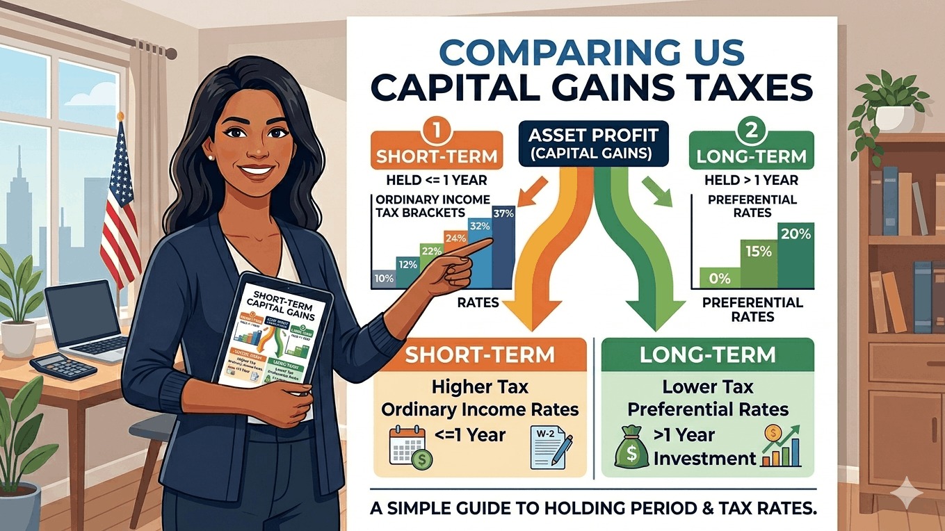 Short-Term vs Long-Term Capital Gains Taxes
