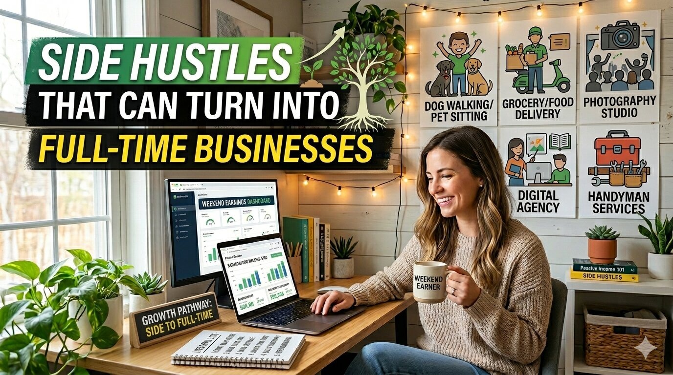 Side Hustles That Can Turn Into Full-Time Businesses