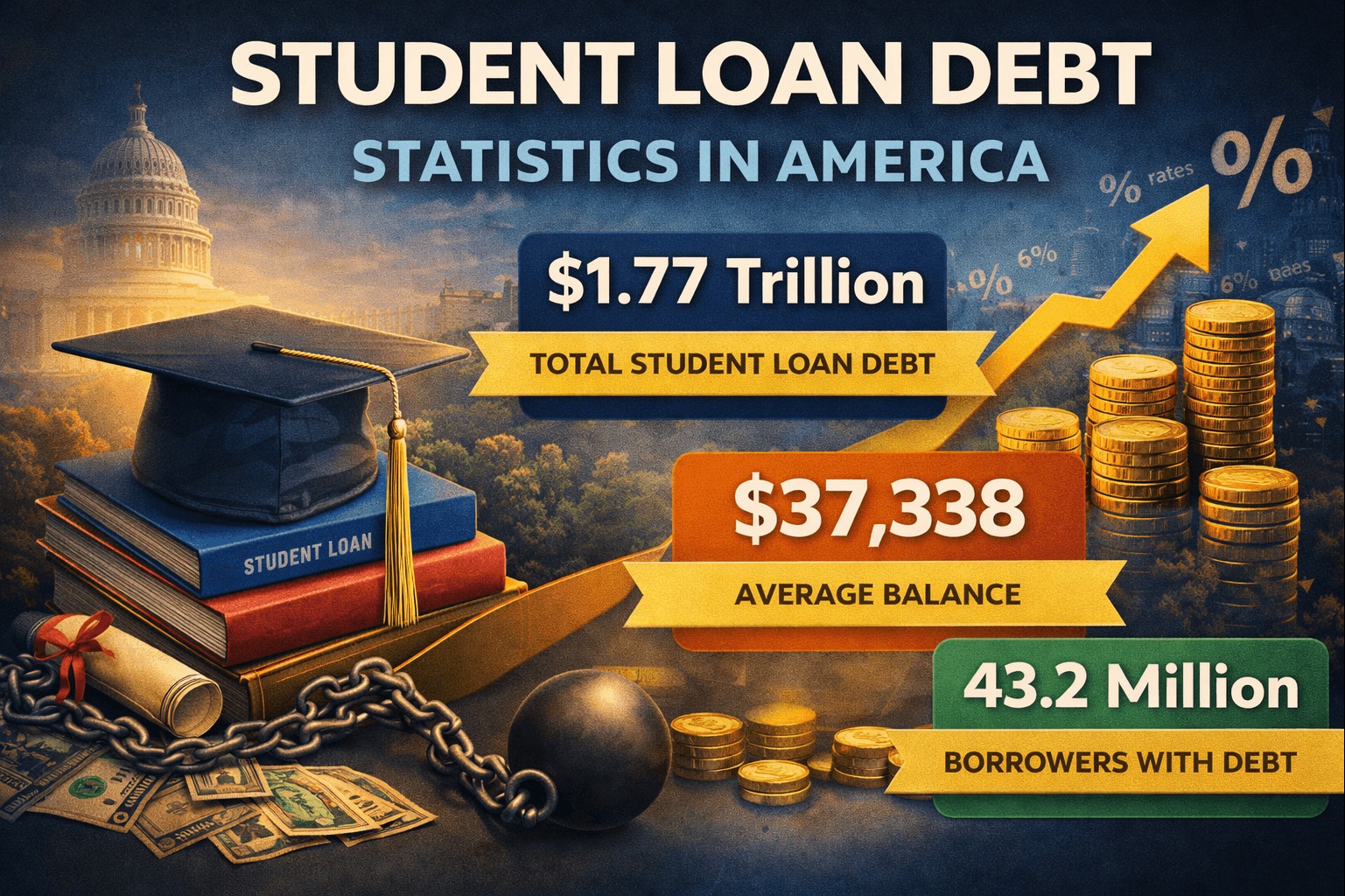 Student Loan Debt Statistics in America