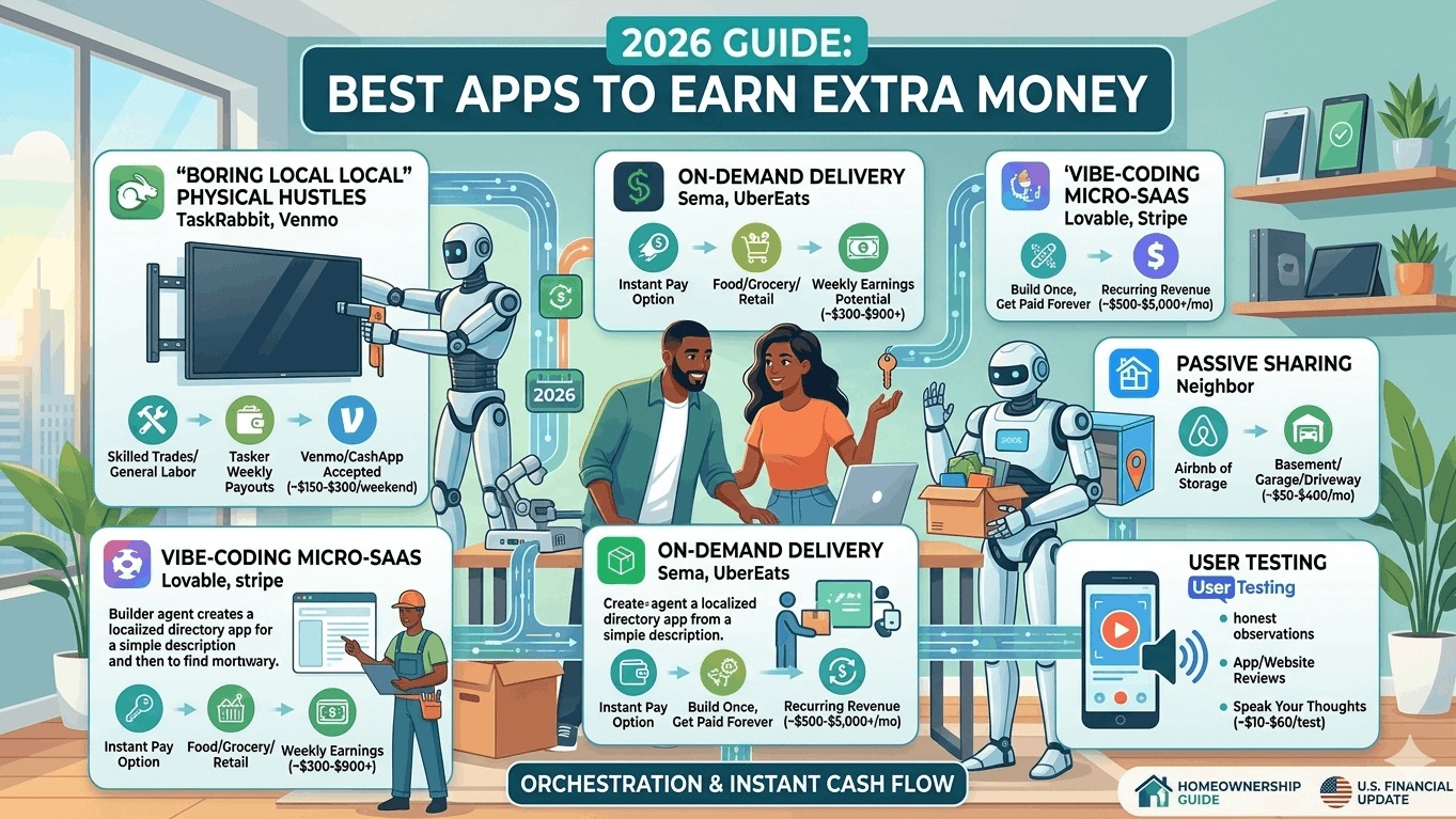The 15 Best Apps to Earn Extra Money in the USA