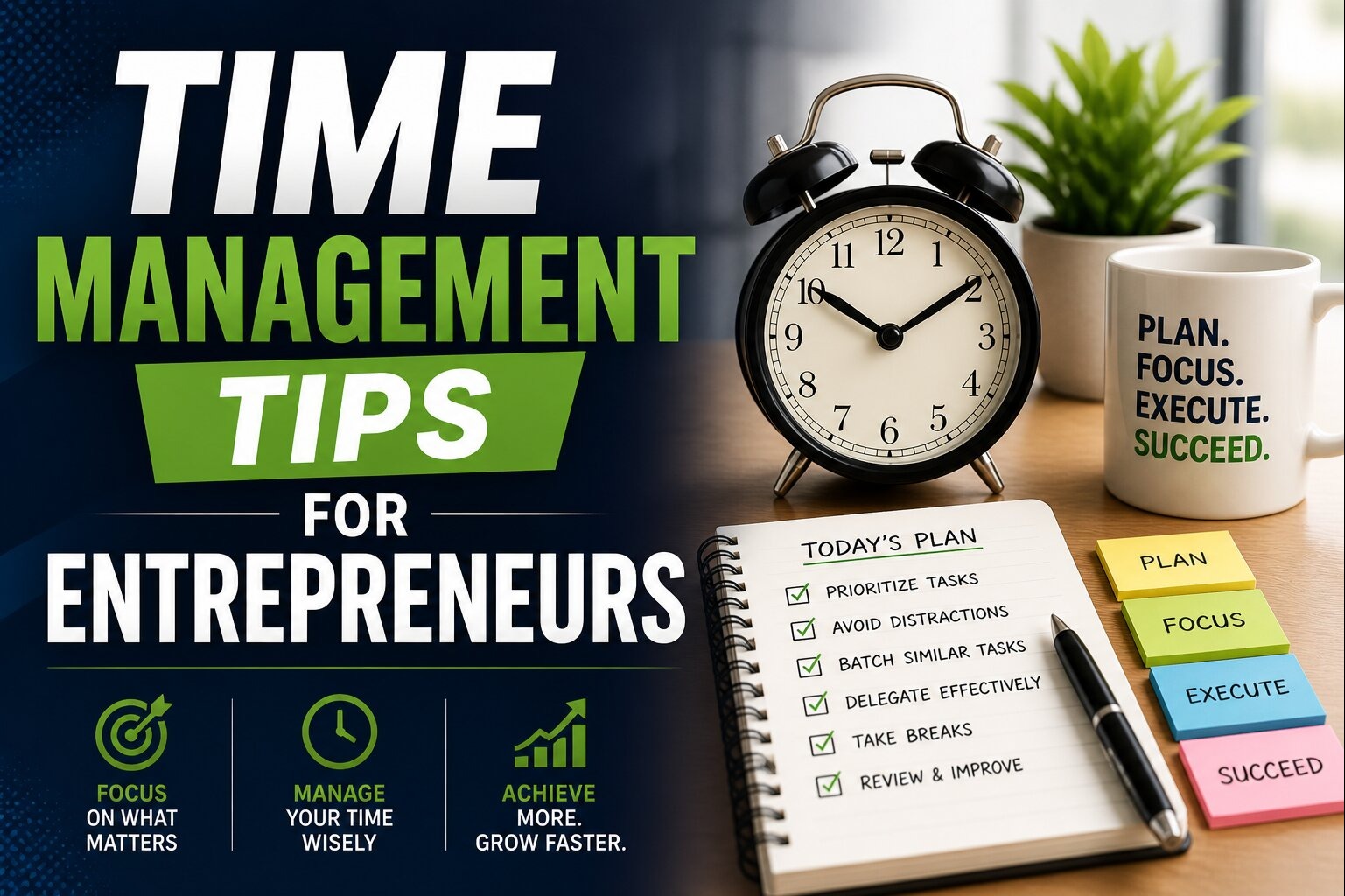 Time Management Tips for Entrepreneurs