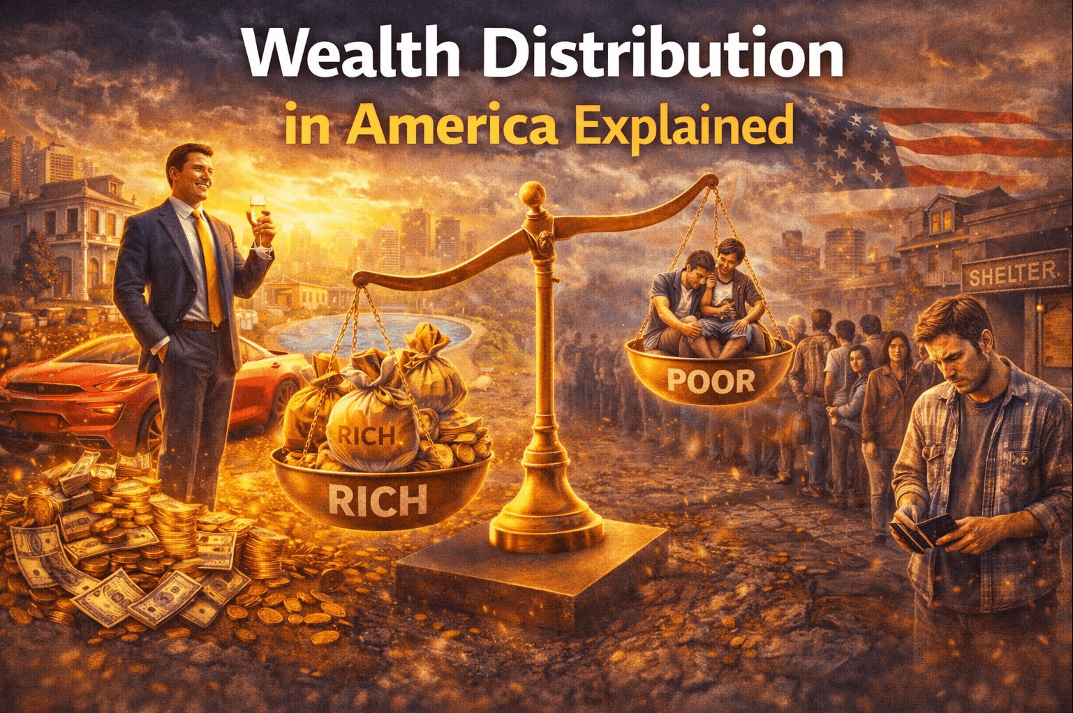 Wealth Distribution in America Explained