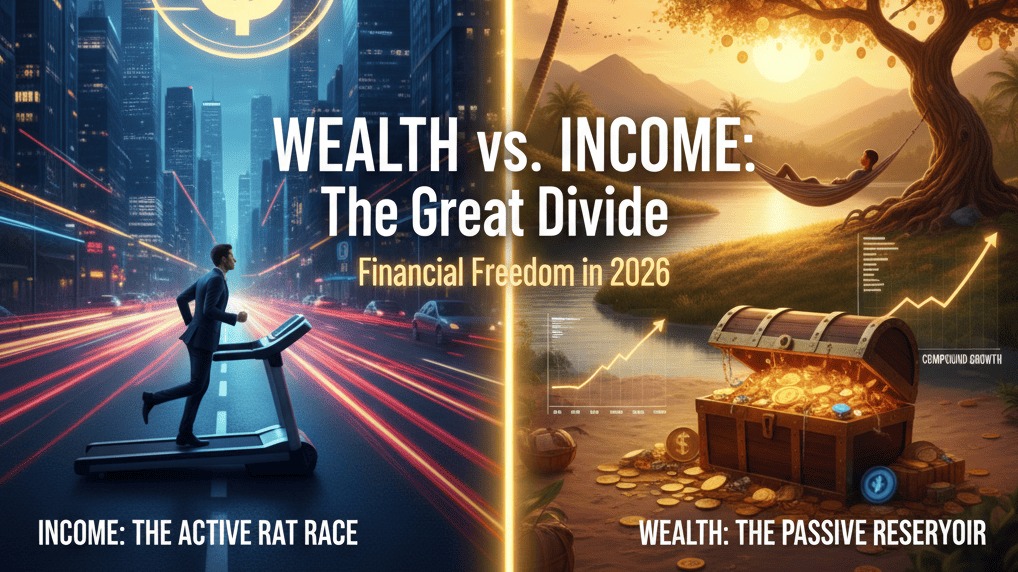 Wealth vs. Income: What’s the Difference?