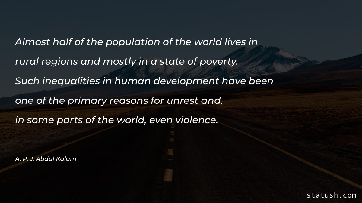 Almost half of the population