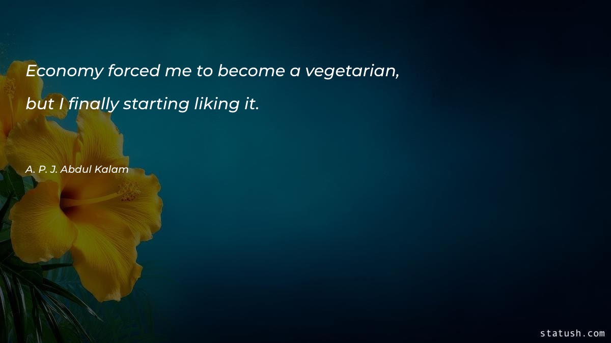 Economy forced me to become