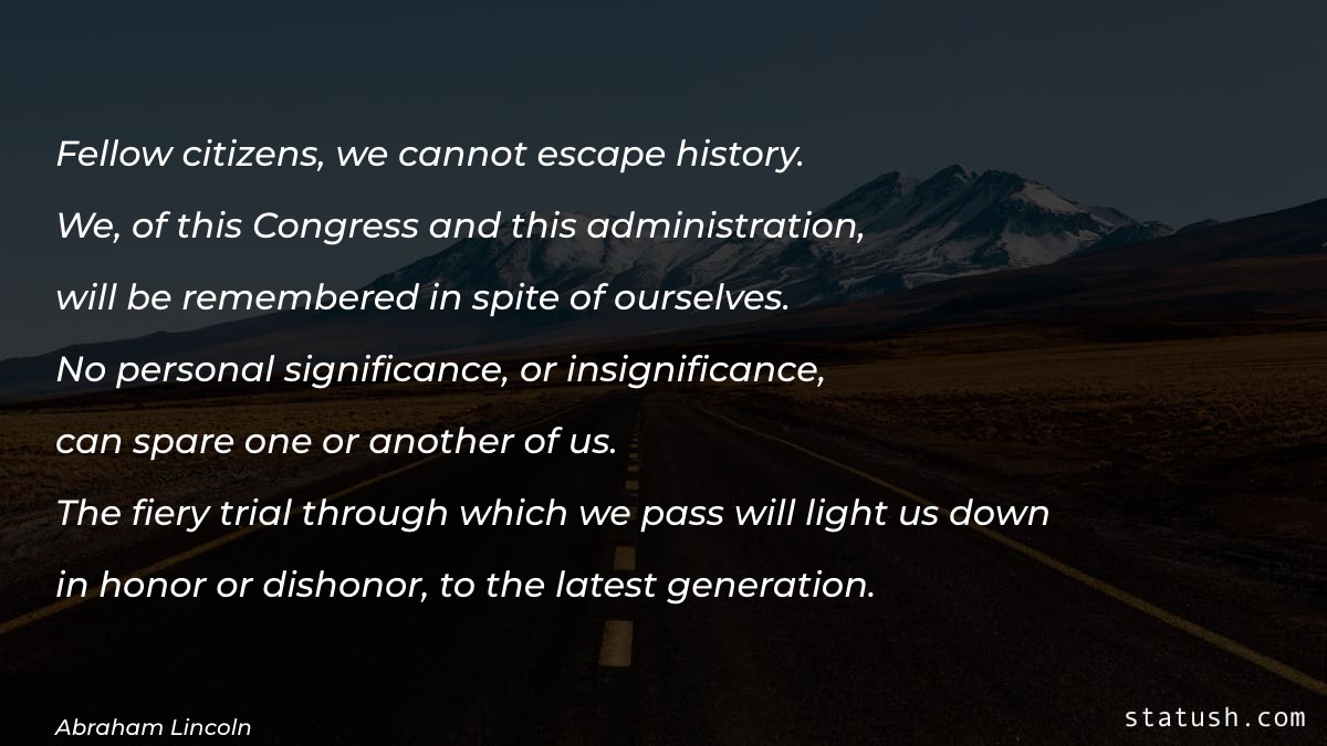 Fellow citizens - Motivational Quotes at statush.com