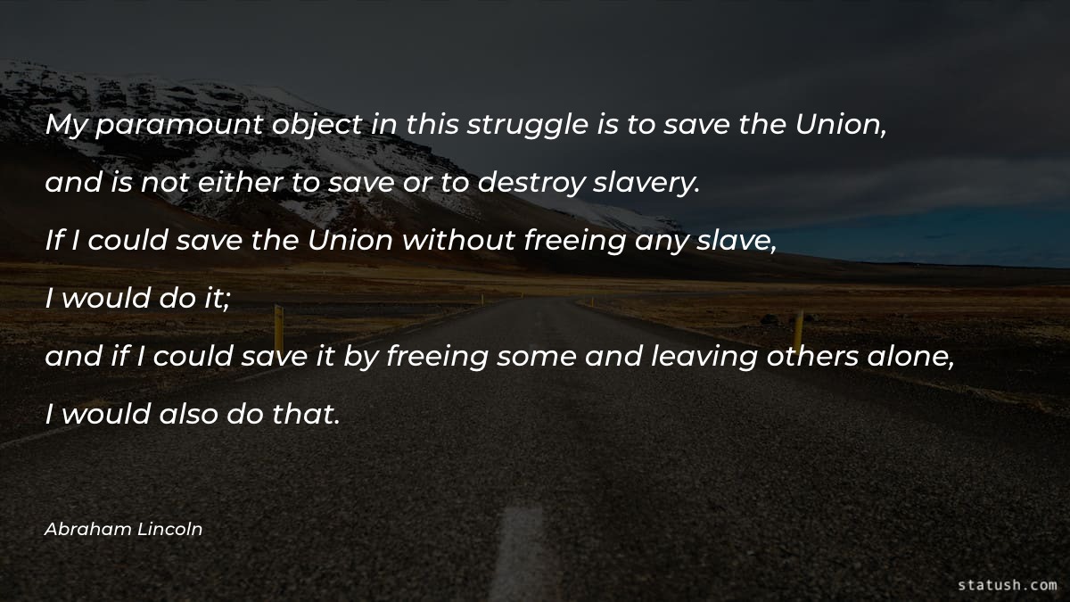 My paramount object in this Motivational Quotes at statush.com