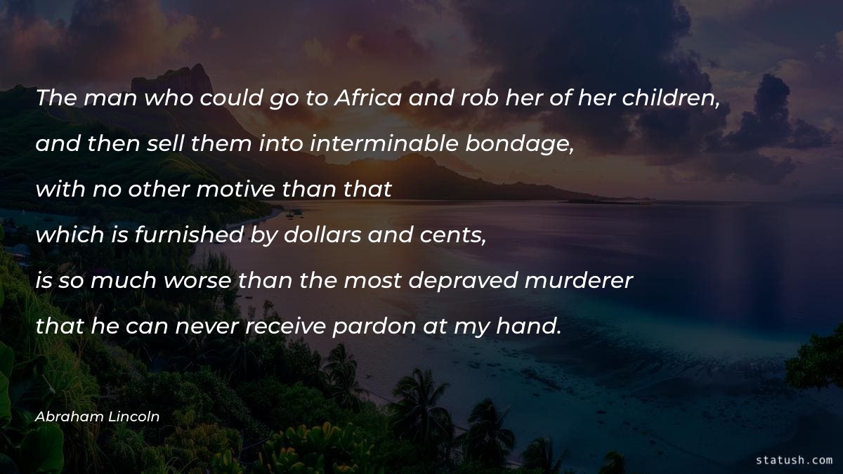 The man who could go to Africa Motivational Quotes at statush.com