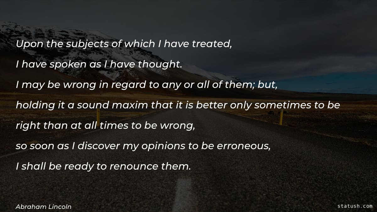 Upon the subjects of which Motivational Quotes at statush.com