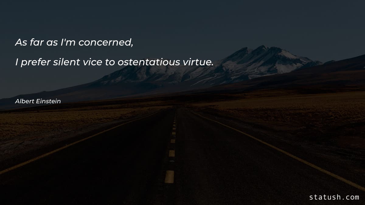 As far as I'm concerned - Motivational Quotes at statush.com