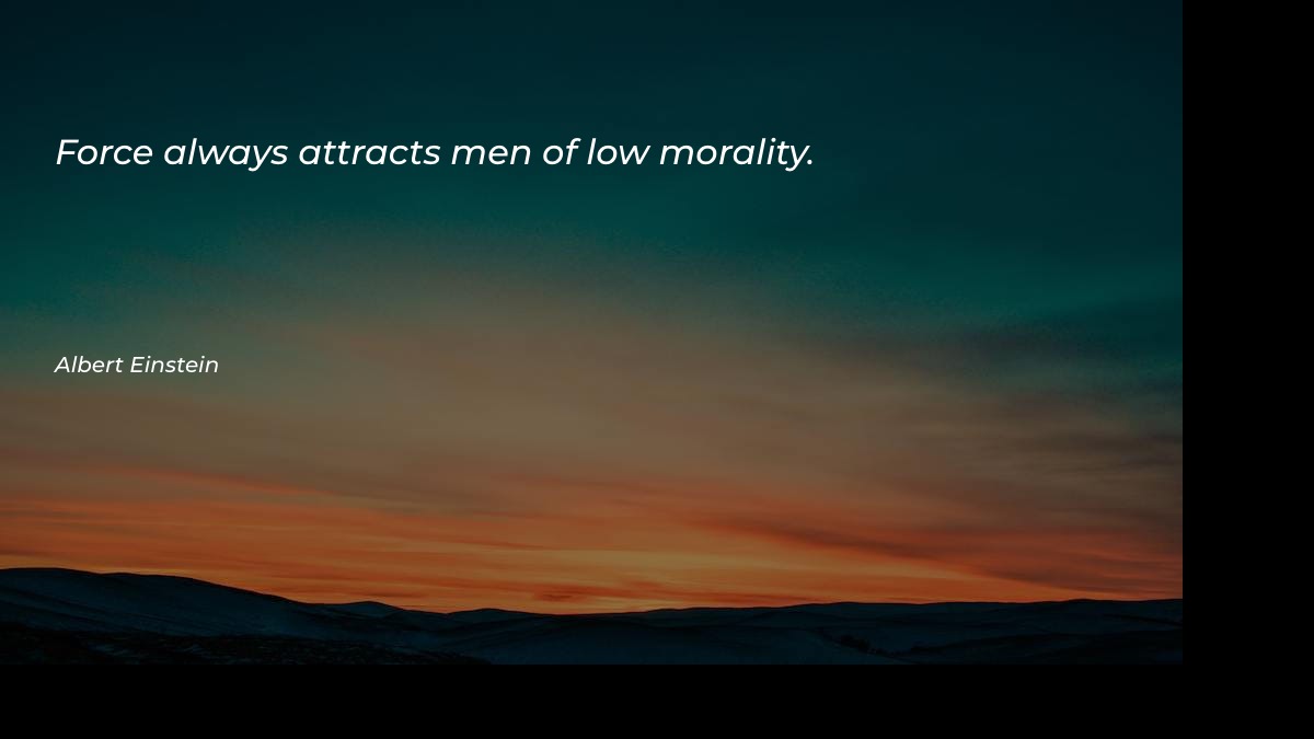 Force always attracts men Motivational Quotes at statush.com