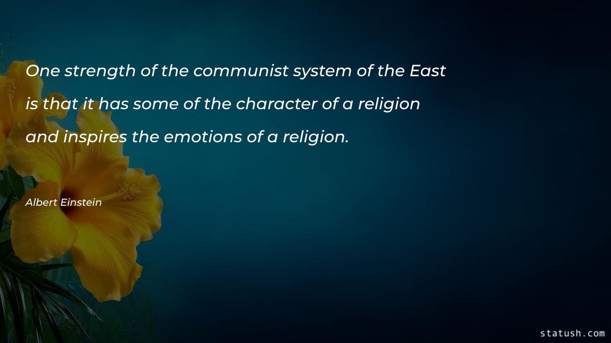 One strength of the communist Motivational Quotes at statush.com