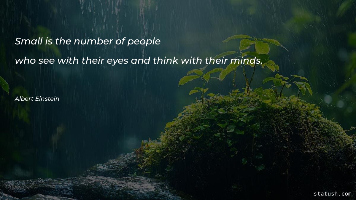 Small is the number of people - Motivational Quotes at statush.com