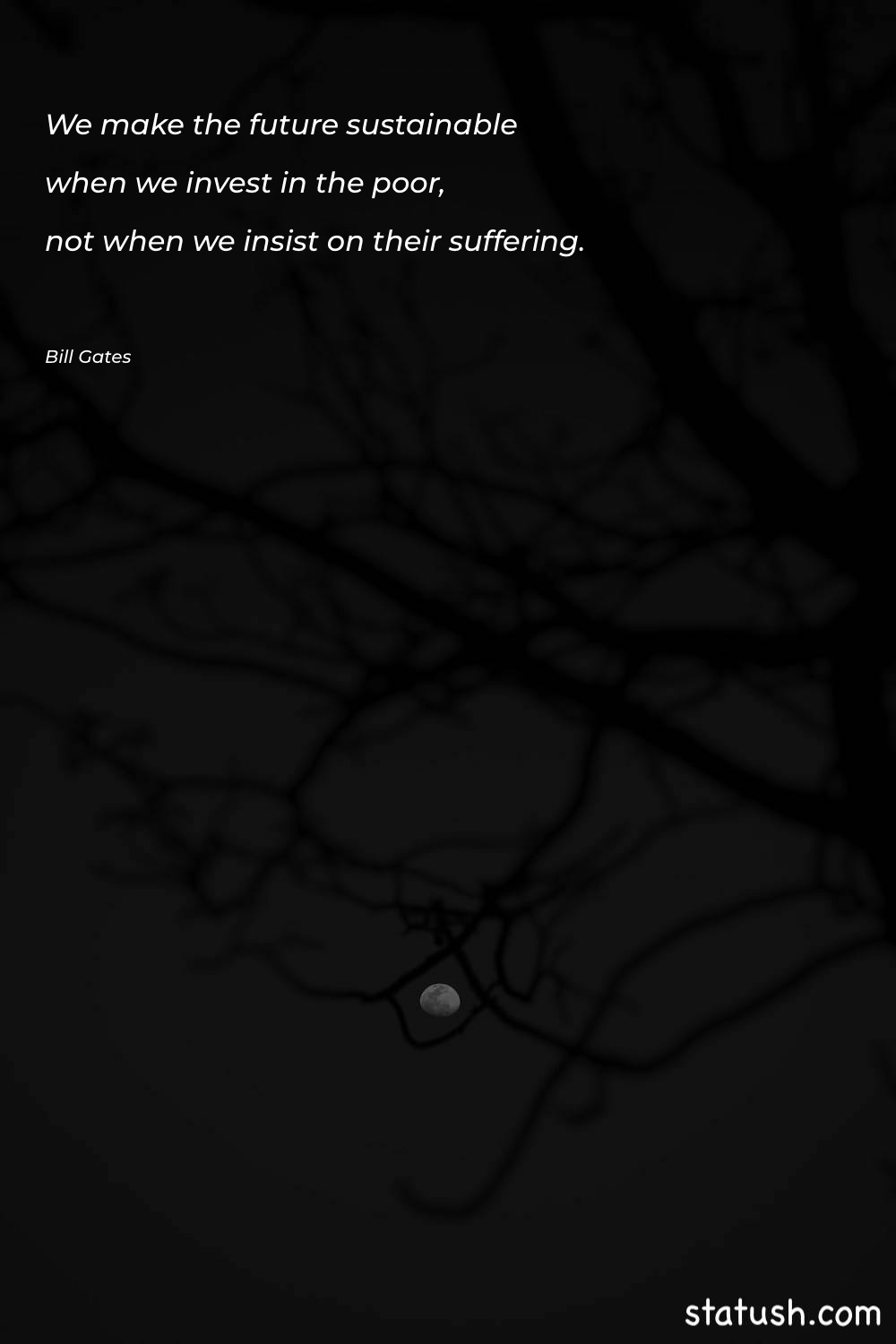 We make the future sustainable