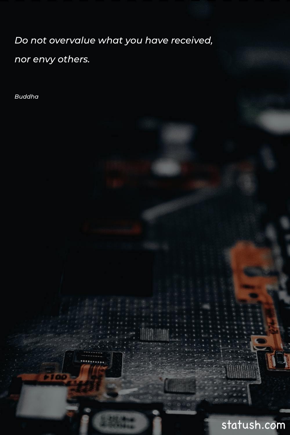 Do not overvalue what you Positive Quotes at statush.com