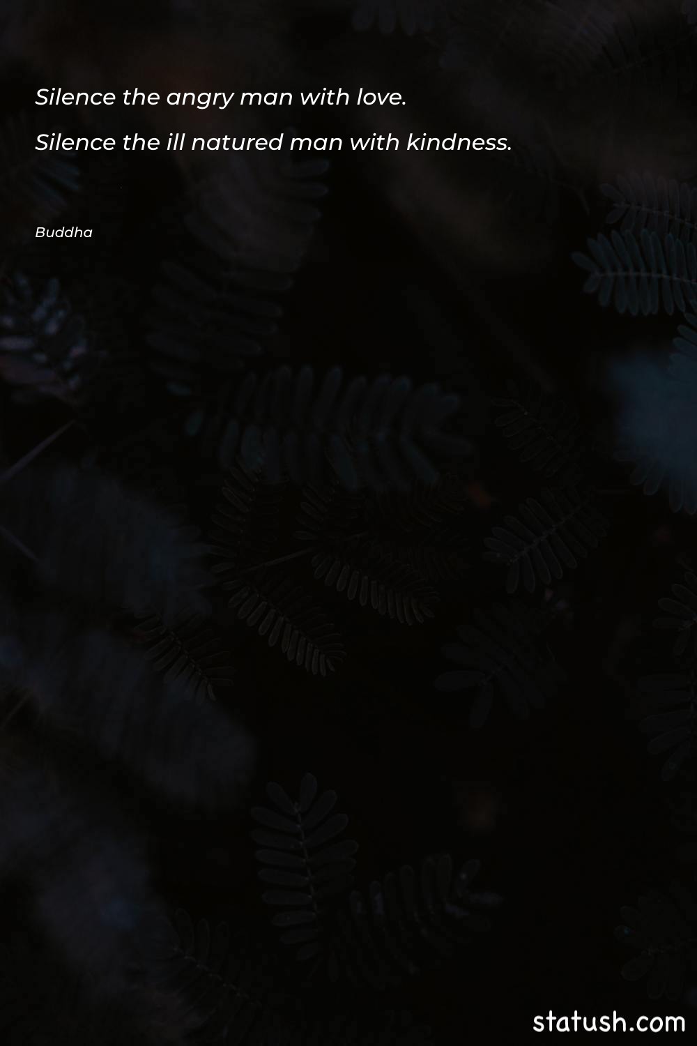 Silence the angry man with Anger Quotes at statush.com