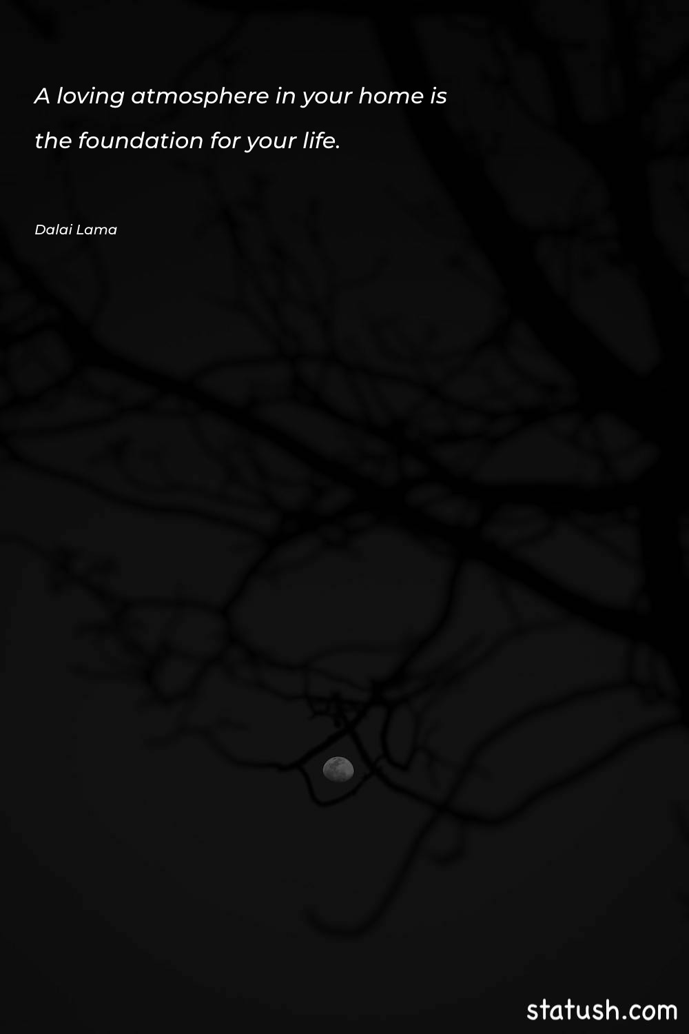 A loving atmosphere in your