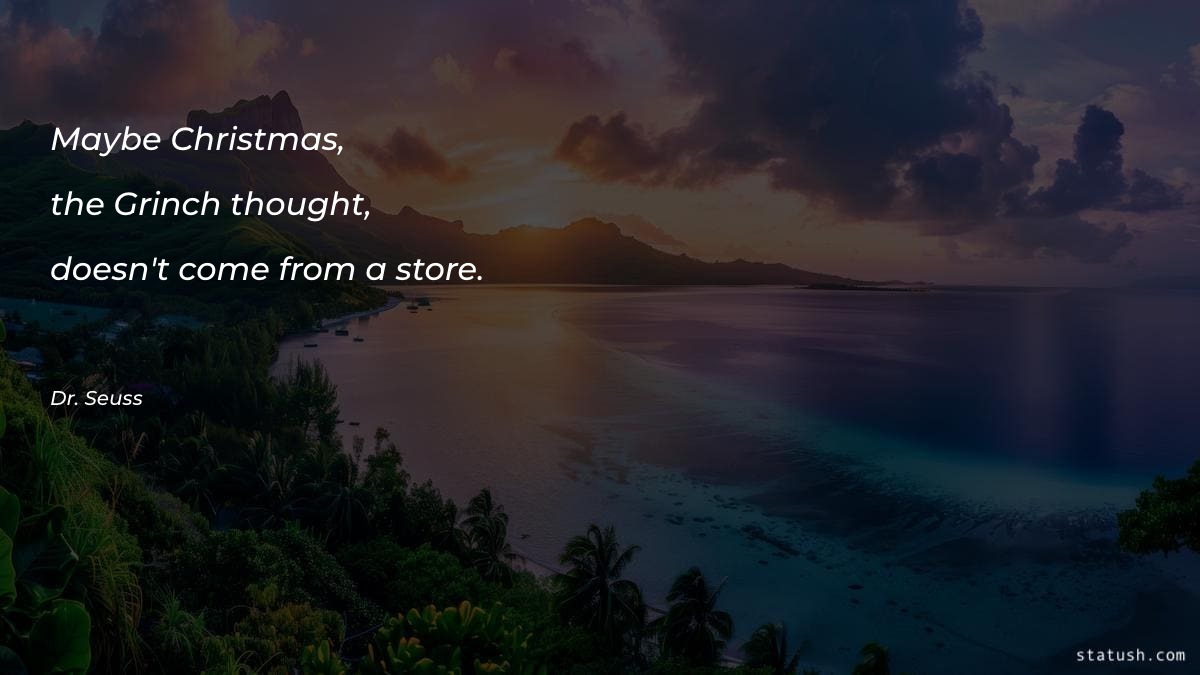 Maybe Christmas Christmas Quotes at statush.com