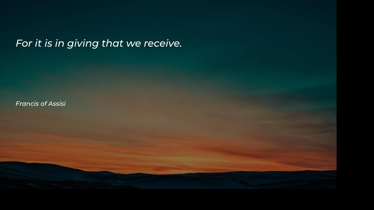 For it is in giving Motivational Quotes at statush.com