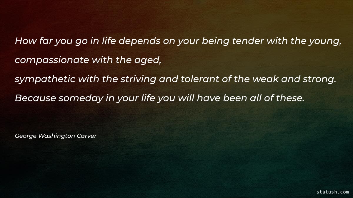 How far you go in life depends Motivational Quotes at statush.com