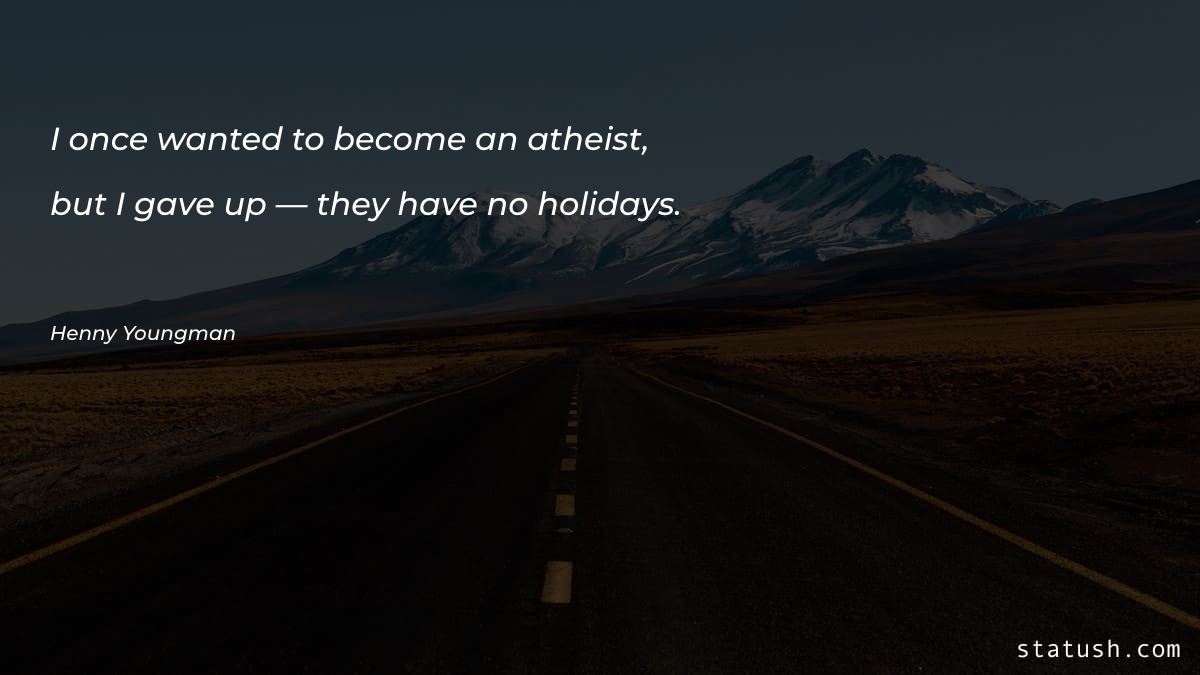 I once wanted to become