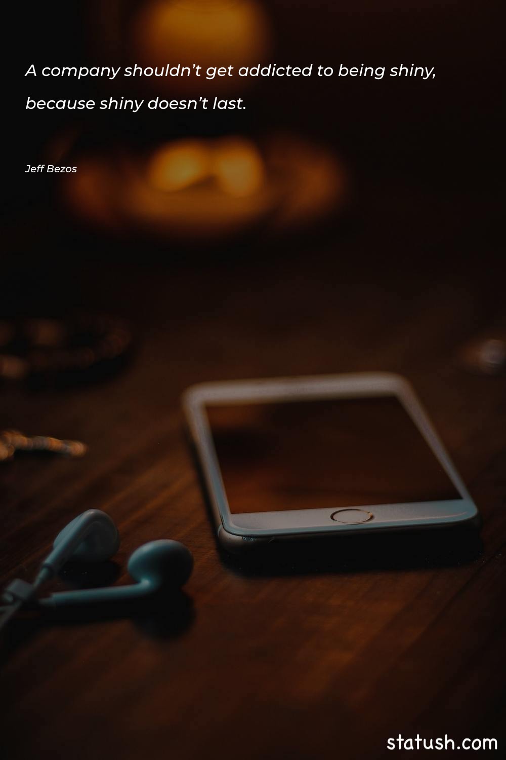 A company shouldn’t get addicted Motivational Quotes at statush.com