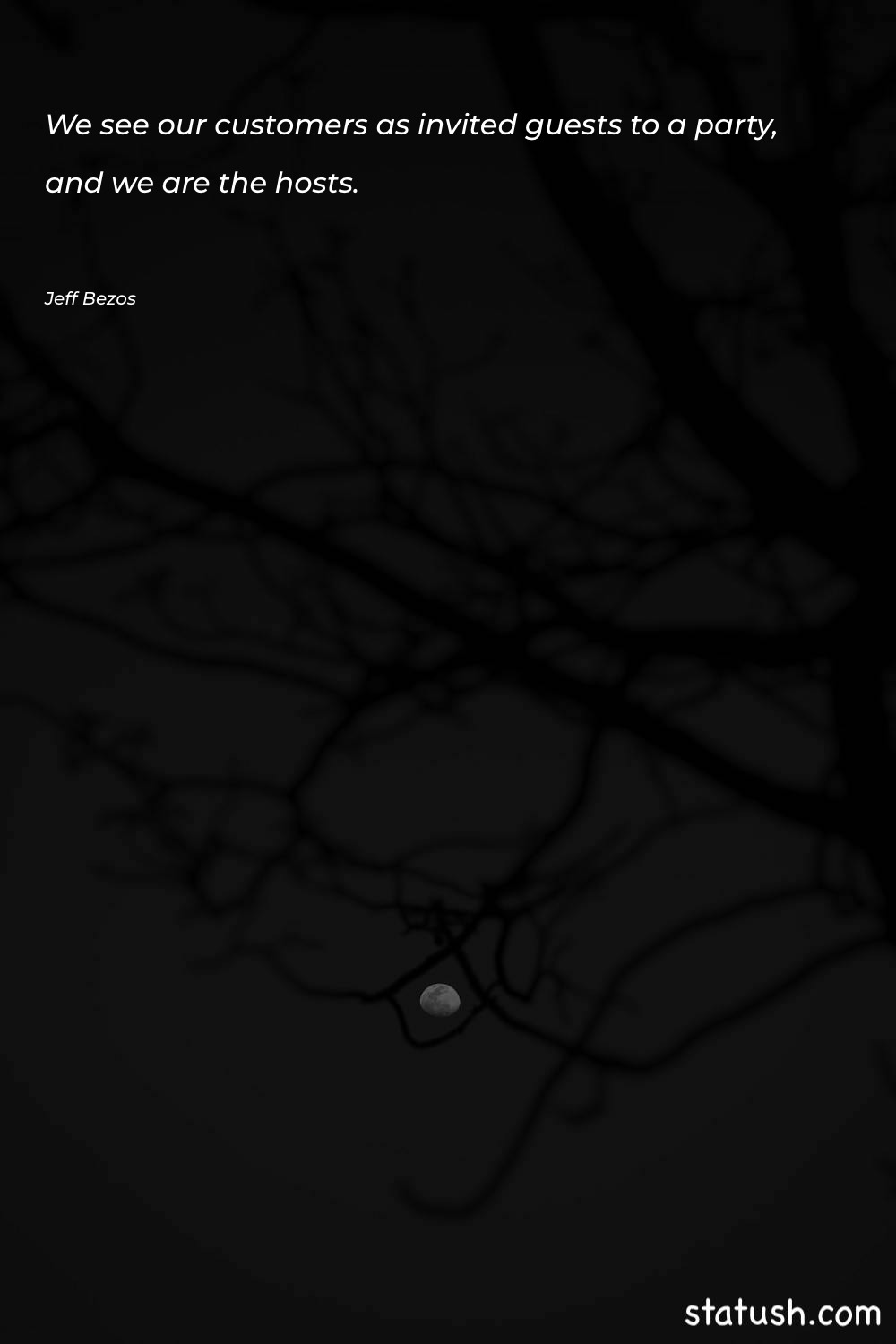 We see our customers as