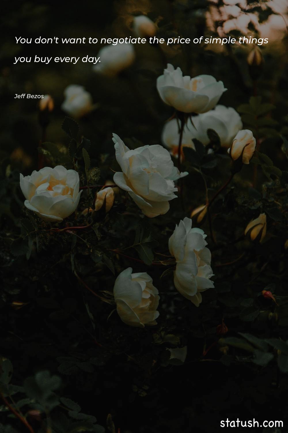 You don't want to negotiate Motivational Quotes at statush.com