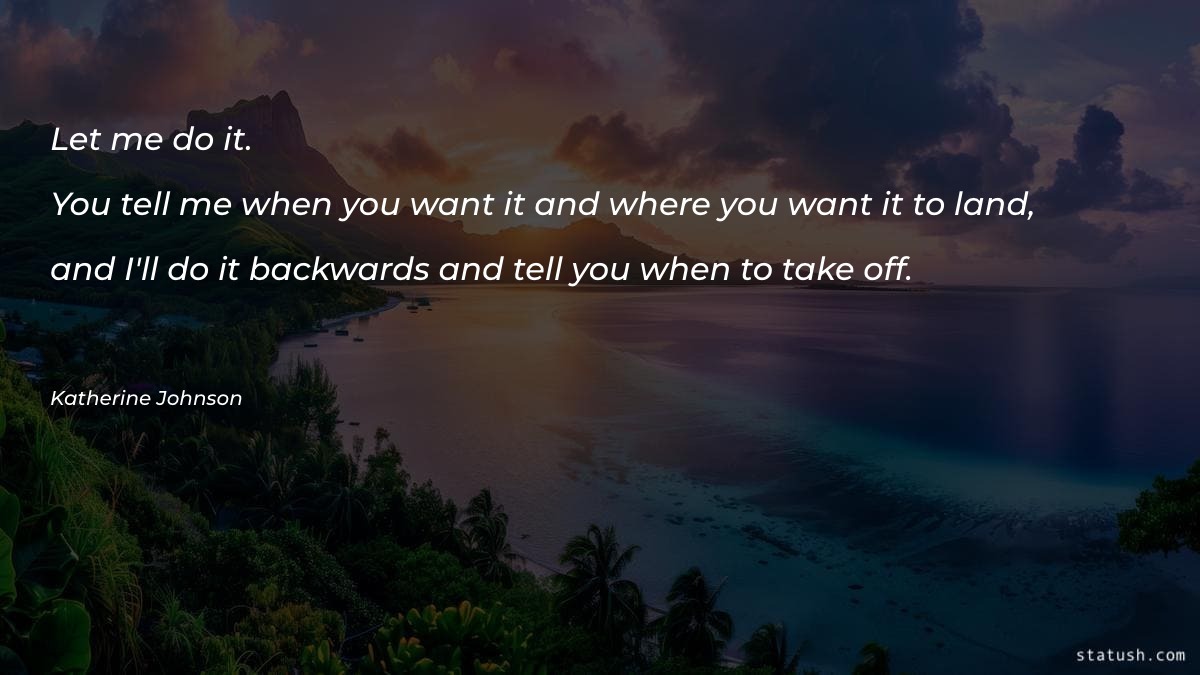 Let me do it. You tell me when you want Motivational Quotes at statush.com