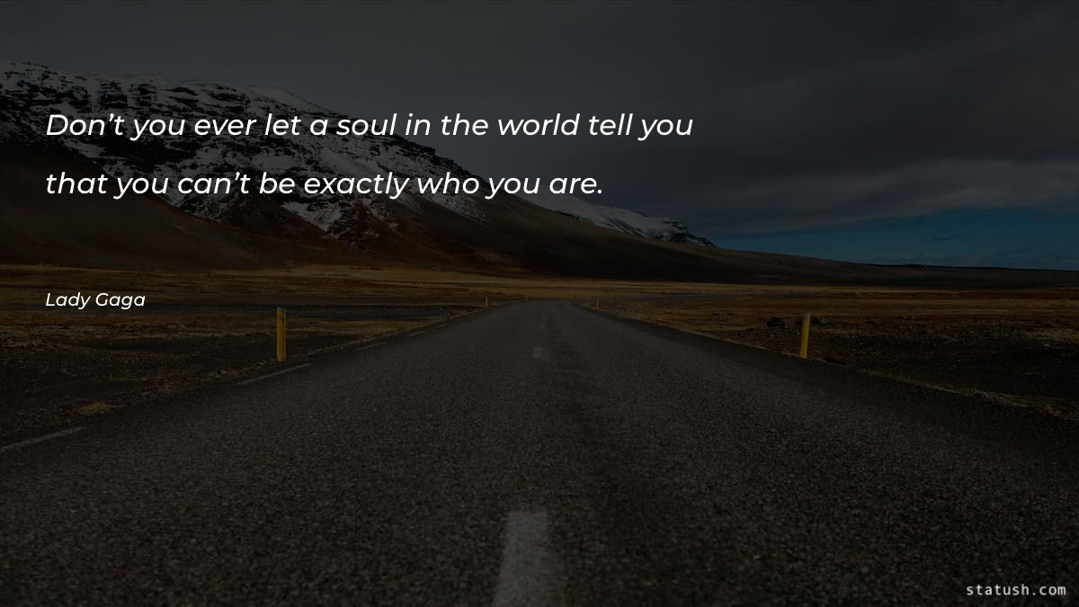 Don’t you ever let a