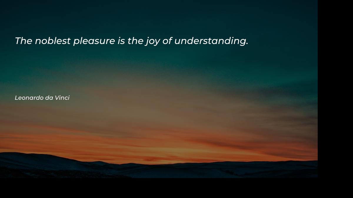 The noblest pleasure is the - Motivational Quotes at statush.com