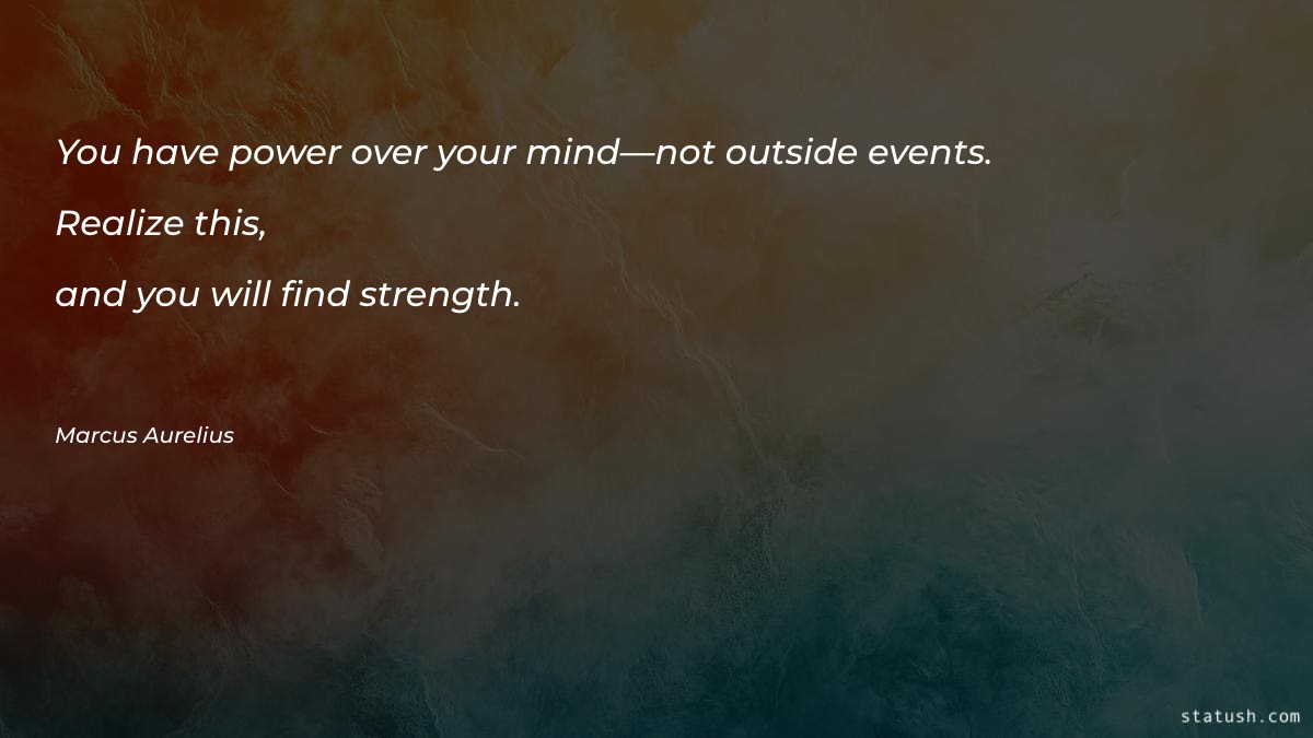 You have power over your Motivational Quotes at statush.com