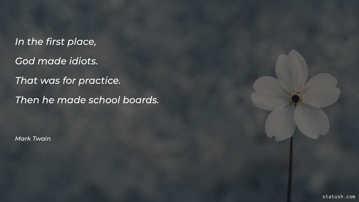 In the first place - Motivational Quotes at statush.com