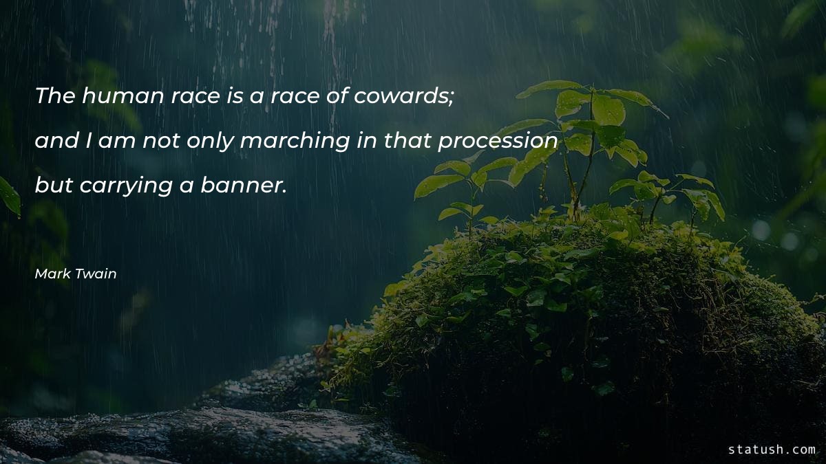 The human race is a race Motivational Quotes at statush.com