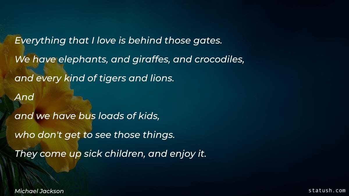 Everything that I love is behind