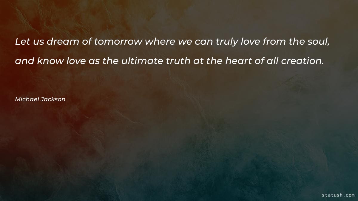 Let us dream of tomorrow where Motivational Quotes at statush.com