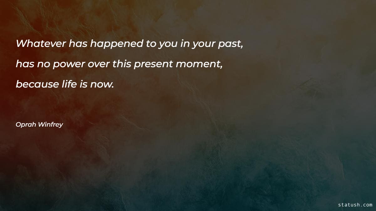 Whatever has happened to you in your past Motivational Quotes at statush.com