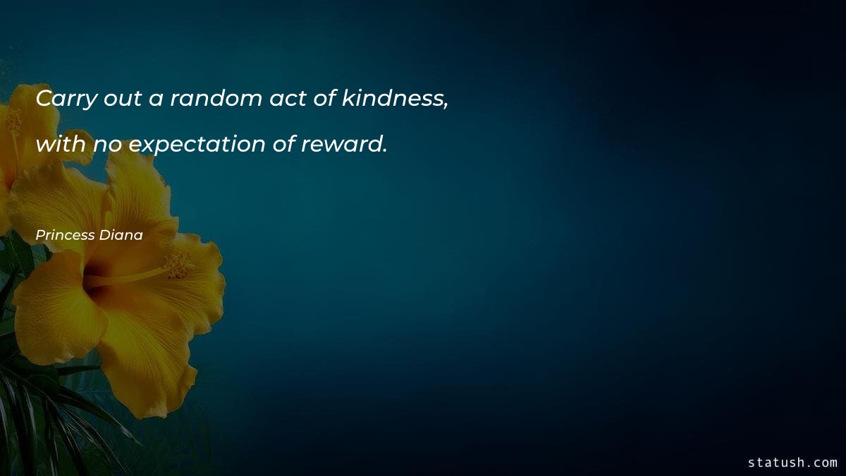 Carry out a random act