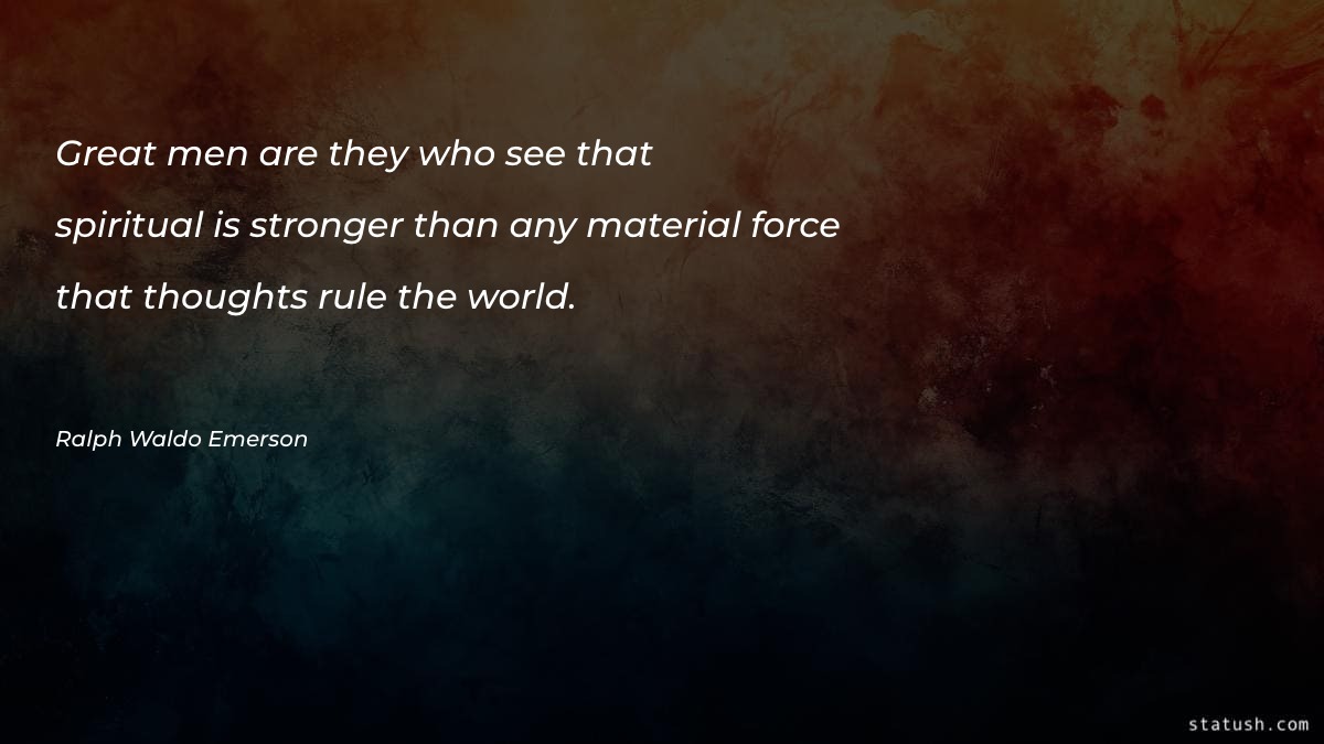 Great men are they who see that Motivational Quotes at statush.com