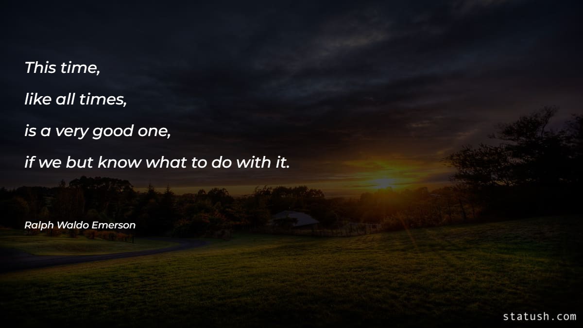 This time - Motivational Quotes at statush.com