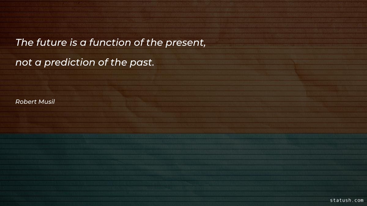 The future is a function