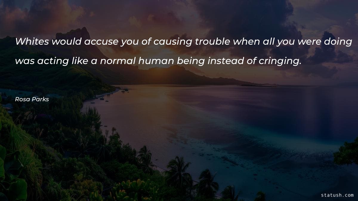 Whites would accuse you of Motivational Quotes at statush.com