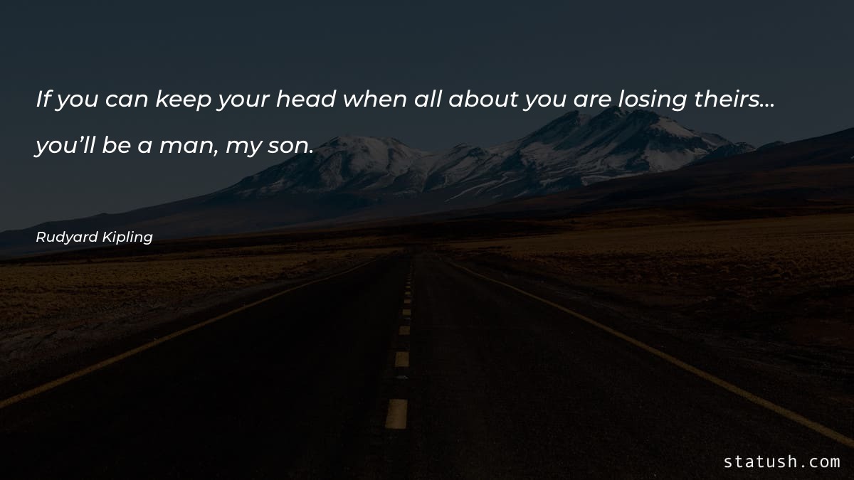 If you can keep your