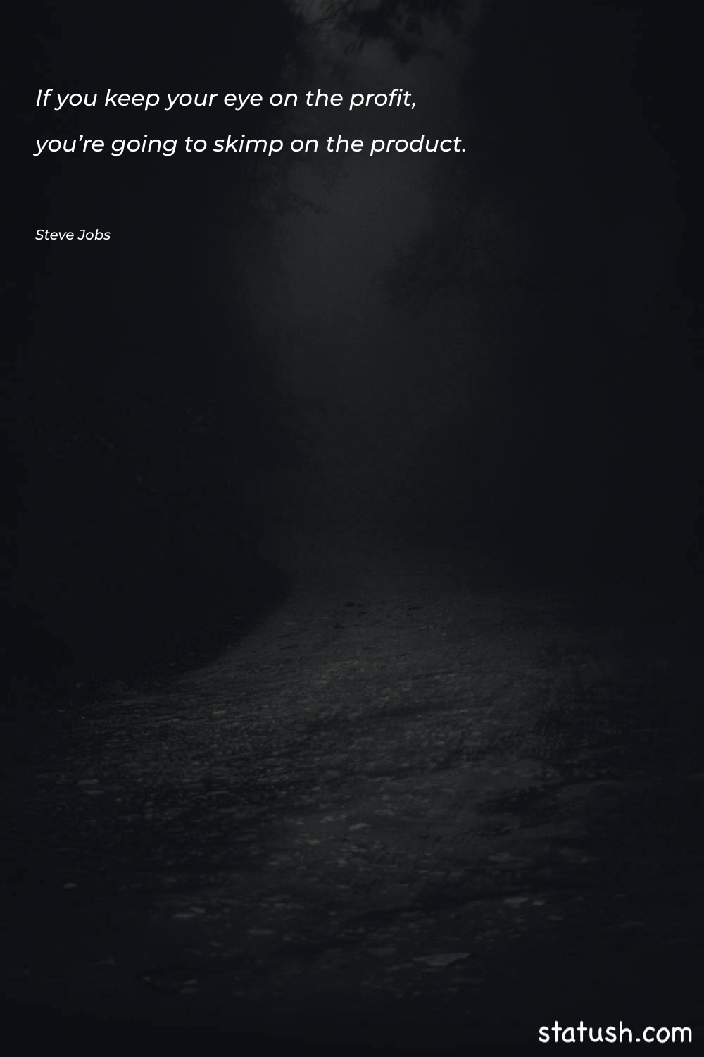 If you keep your eye