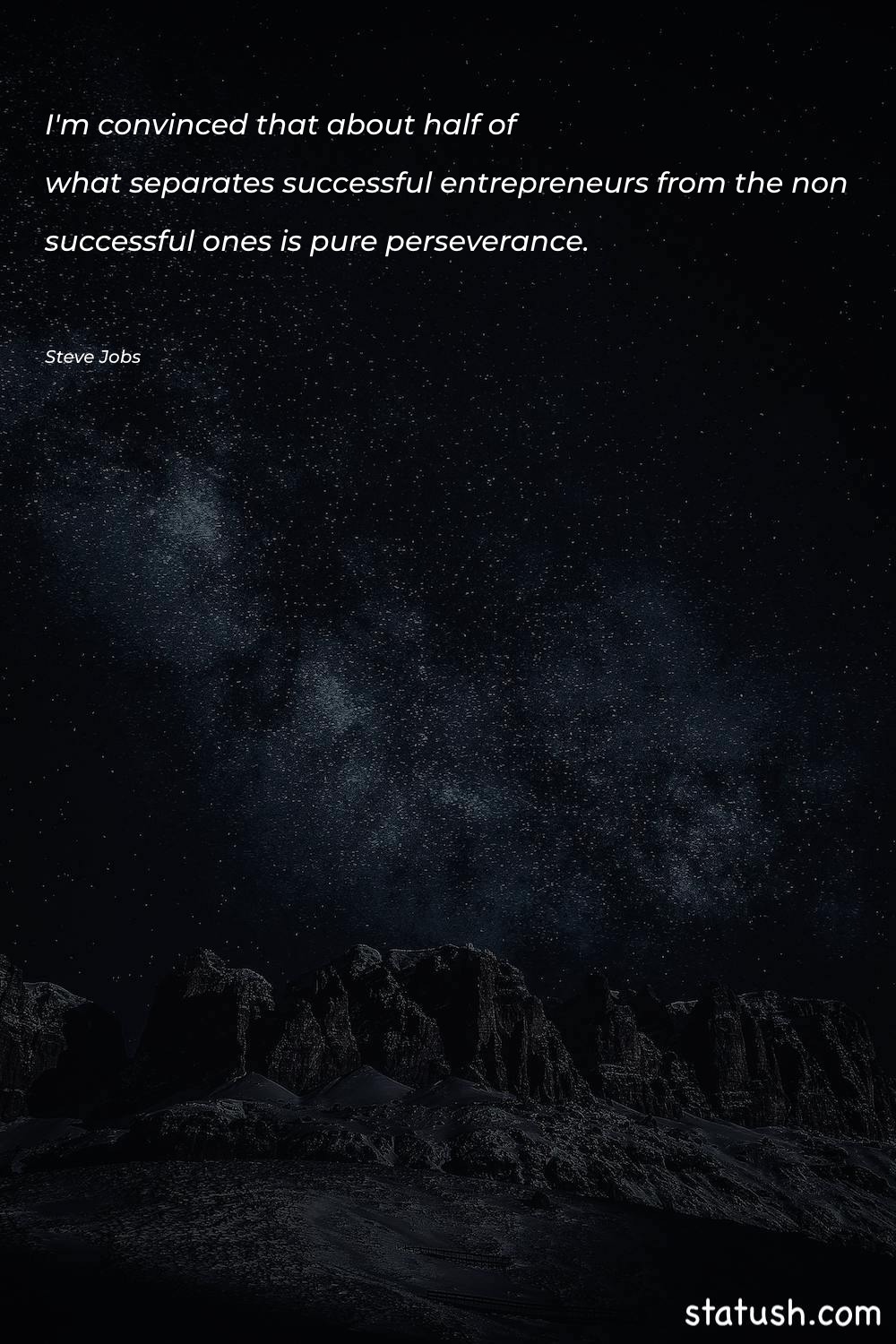 I'm convinced that about half