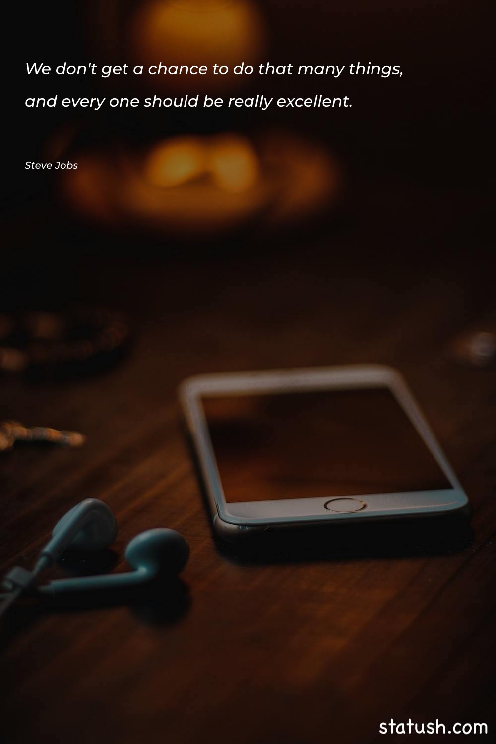 We don't get a chance - Motivational Quotes at statush.com