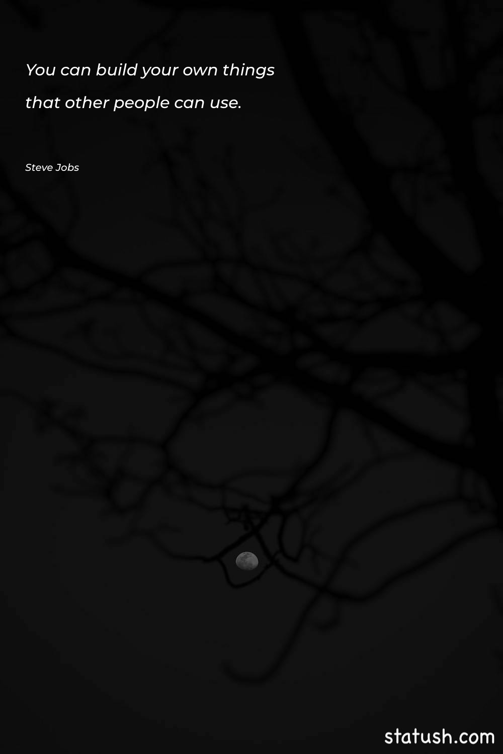 You can build your own - Motivational Quotes at statush.com