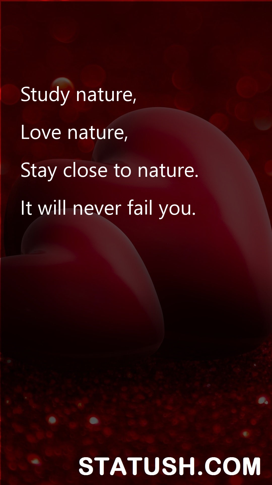 Study nature love nature - Love Quotes at statush.com