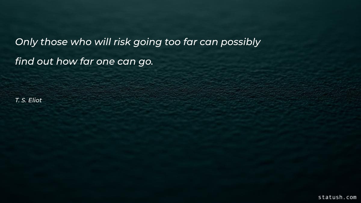 Only those who will risk - Motivational Quotes at statush.com