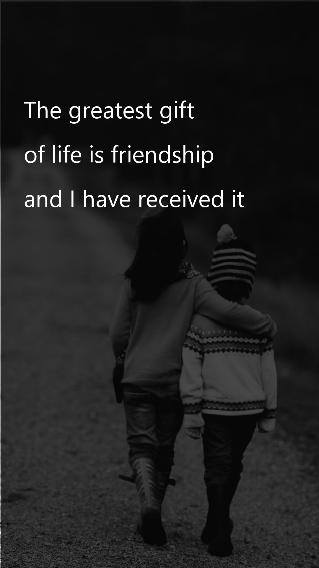 The greatest gift of life - Friendship Quotes at statush.com